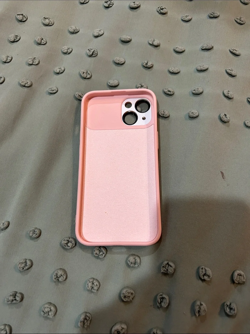 Pink Protective Phone Case - Stylish Grip and Camera Protection IPhone 14